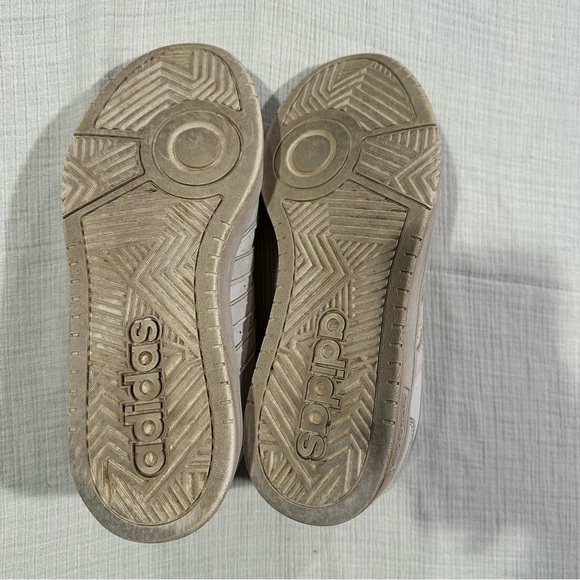 Adidas Women’s Hoops 3.0 Low Classic White Sneakers • Lace Up • Women’s 9 - Picture 8 of 10